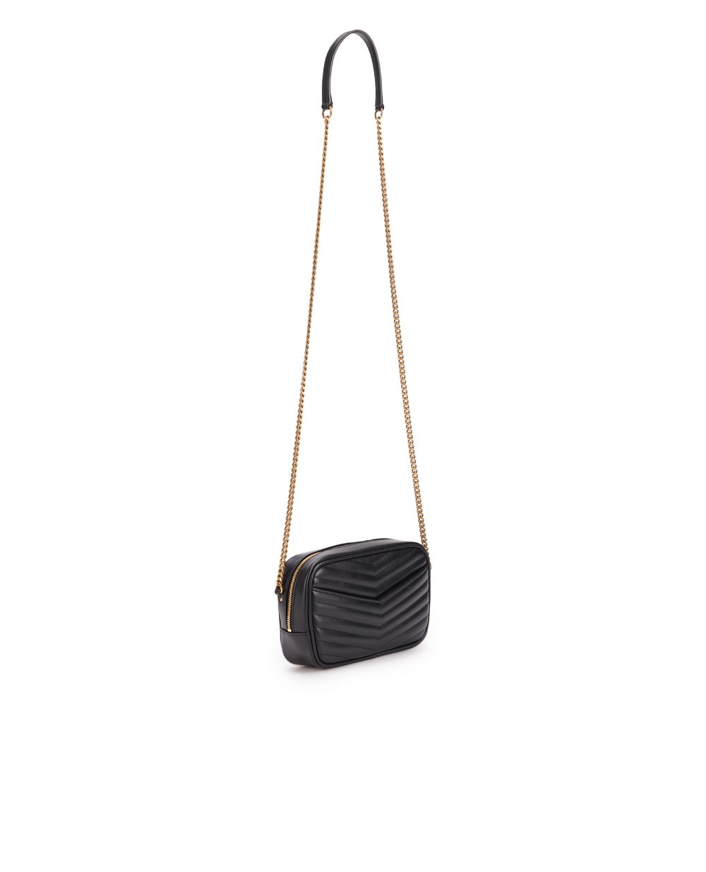 Кожаная сумка Lou Saint Laurent 748849-DV707, черный цвет • Купить в интернет-магазине Kameron