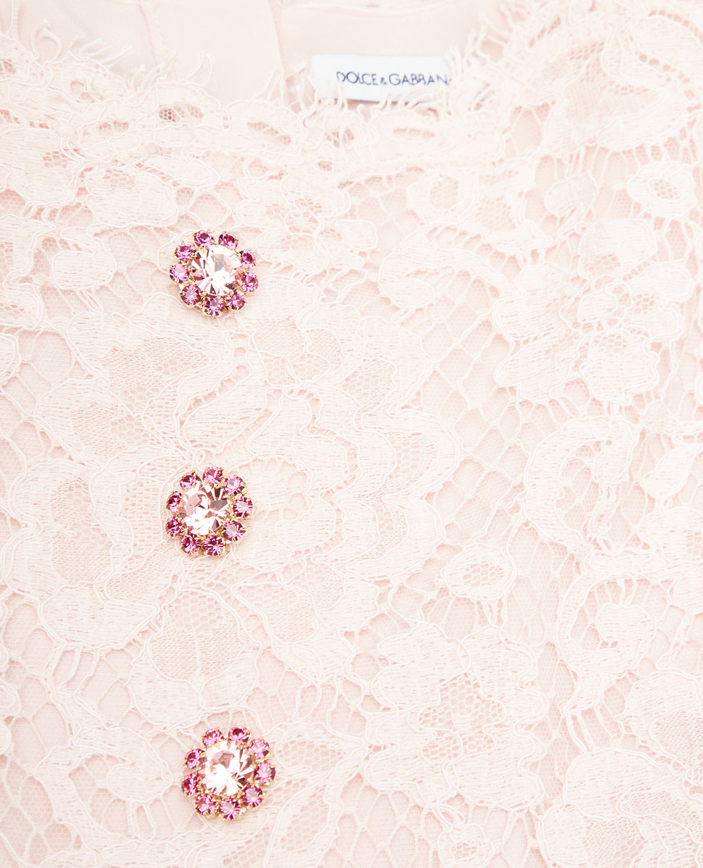 Платье Dolce&Gabbana Kids L52DP9-HLMEA-S, розовый цвет • Купить в интернет-магазине Kameron