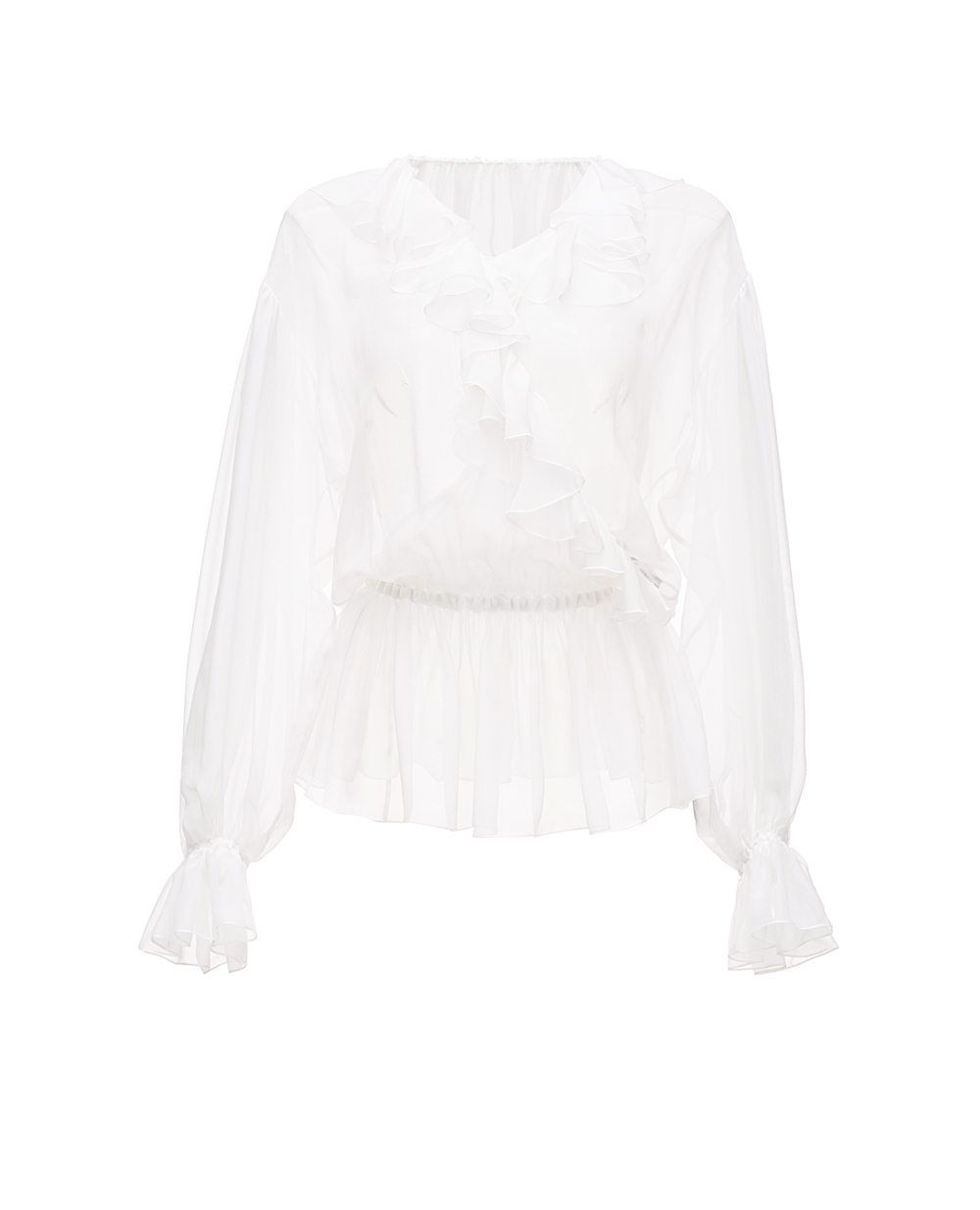 Блуза Dolce&Gabbana F79FGT-FU1AT, білий колір • Купити в інтернет-магазині Kameron