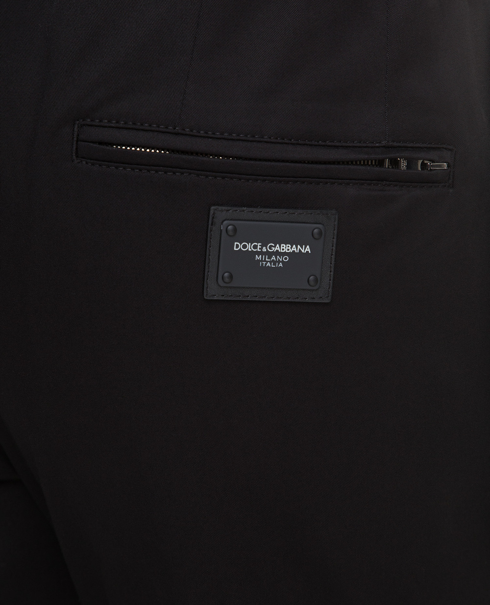 Штани Dolce&Gabbana GYACET-FUFIS, чорний колір • Купити в інтернет-магазині Kameron