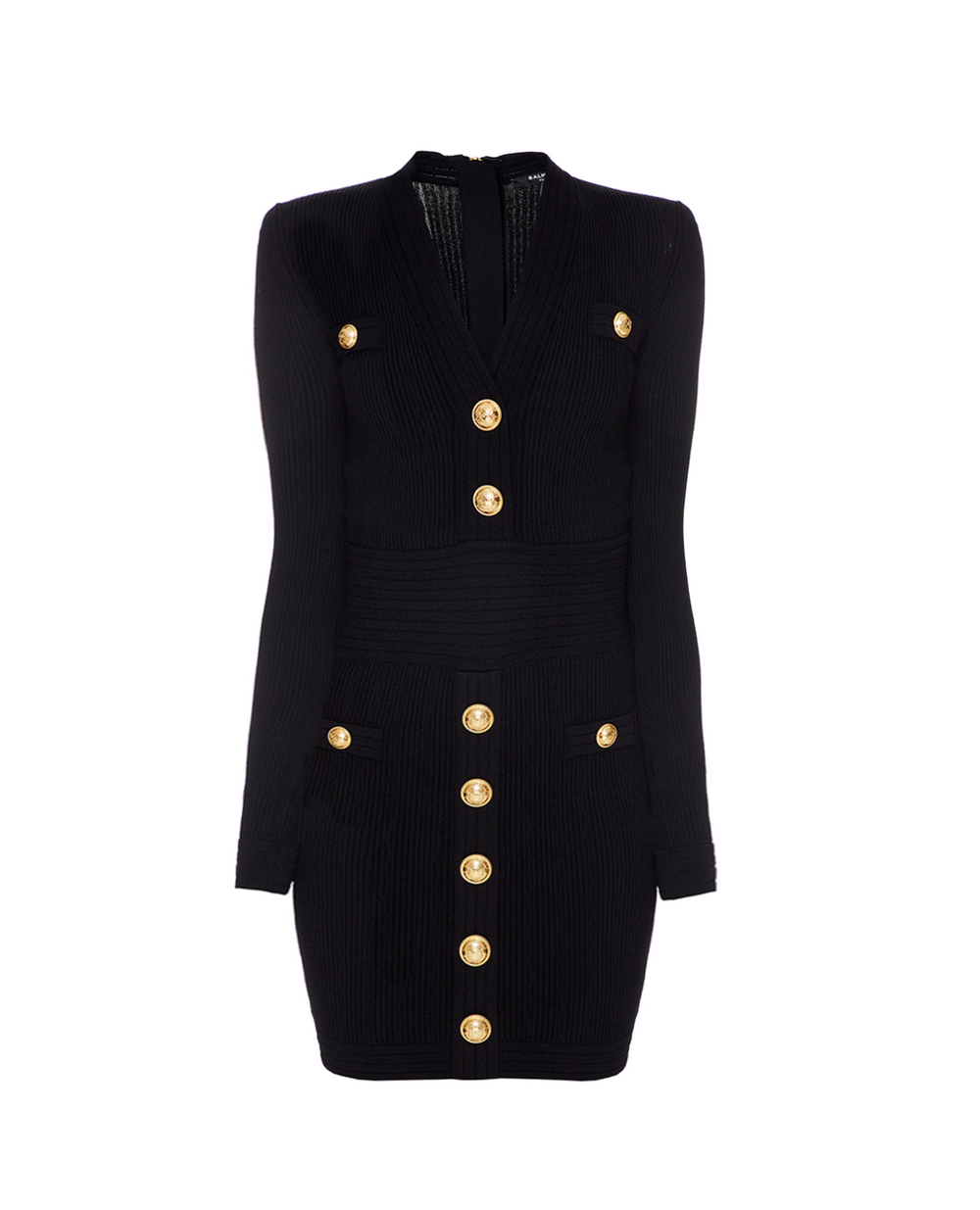 Сукня Balmain WF0R8060K211, чорний колір • Купити в інтернет-магазині Kameron