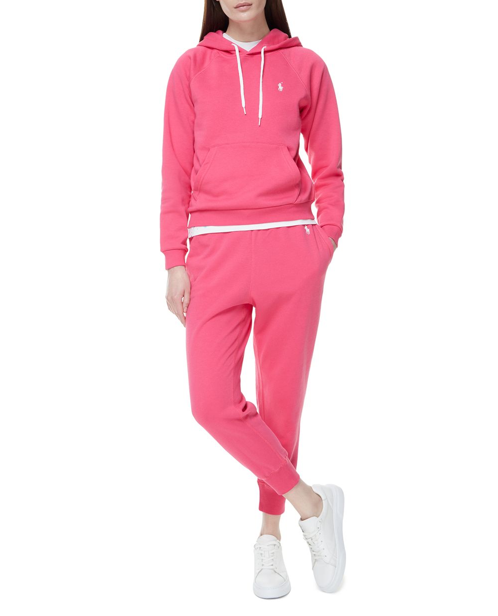 Спортивные брюки Polo Ralph Lauren 211780215017, малиновый цвет • Купить в интернет-магазине Kameron