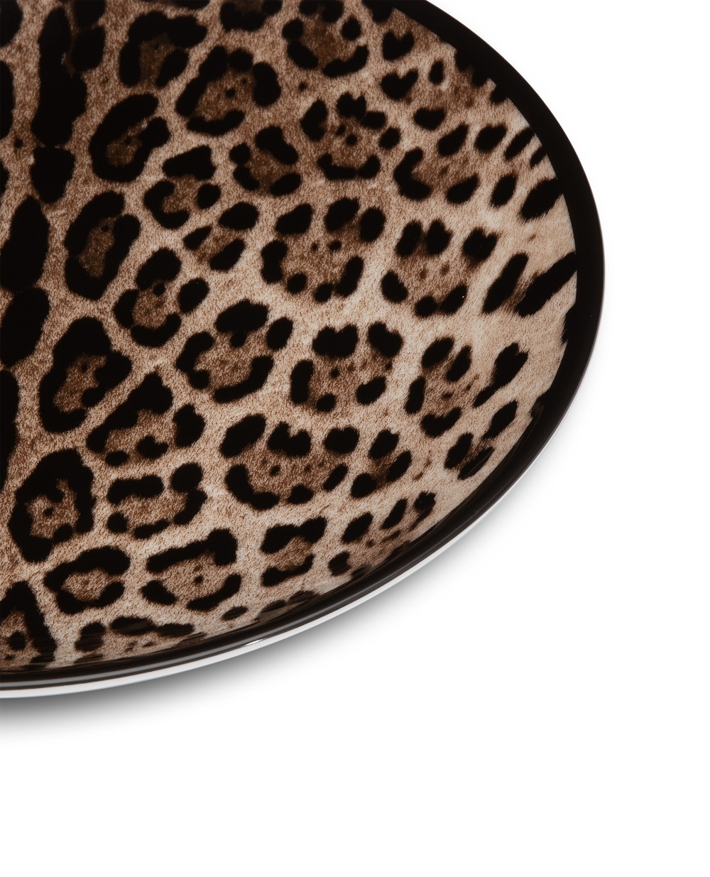 Набір з обідніх порцелянових тарілок Dolce&Gabbana TC0S04-TCA71, коричневий колір • Купити в інтернет-магазині Kameron