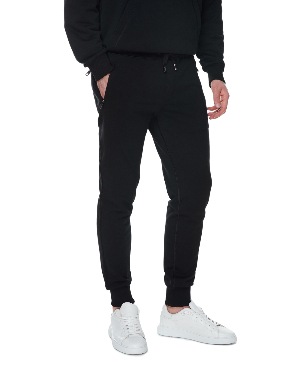 Спортивные брюки (костюм) Dolce&Gabbana GVXQHT-G7F2G, черный цвет • Купить в интернет-магазине Kameron