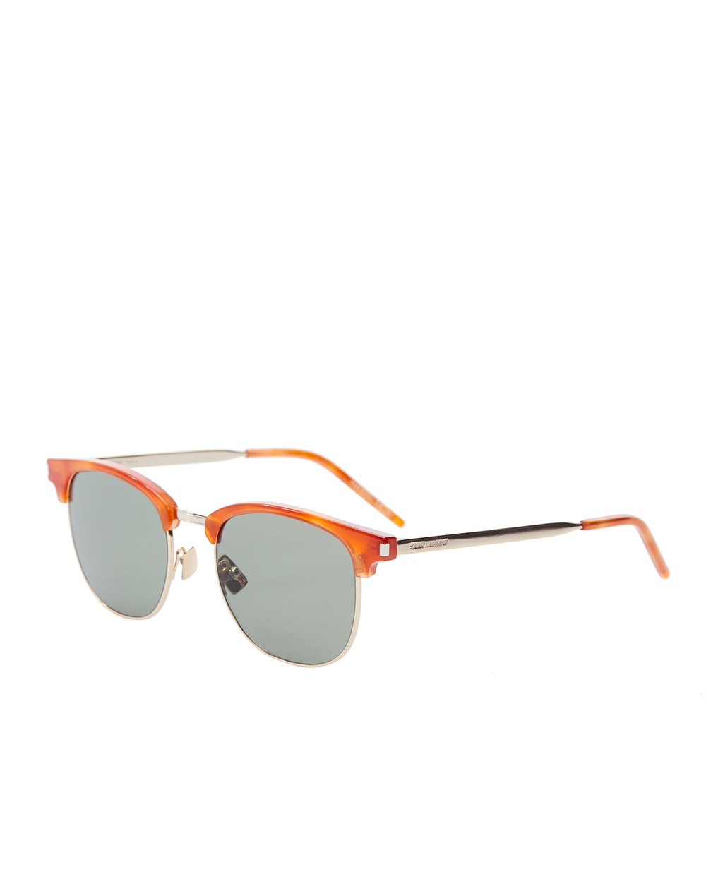 Солнцезащитные очки Saint Laurent 690881-Y9903, оранжевый цвет • Купить в интернет-магазине Kameron