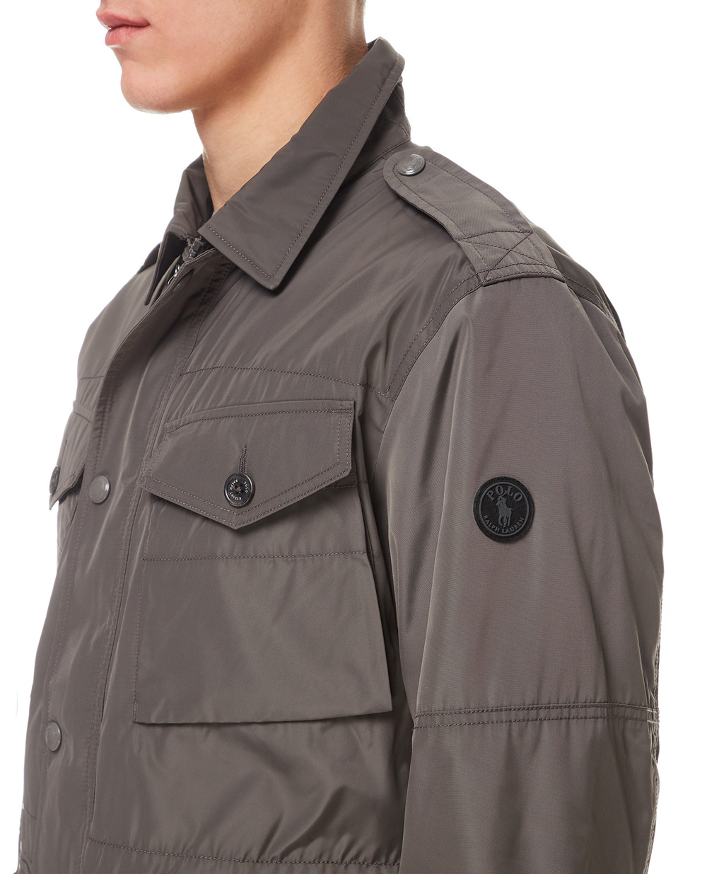 Куртка Polo Ralph Lauren 710810199004, серый цвет • Купить в интернет-магазине Kameron