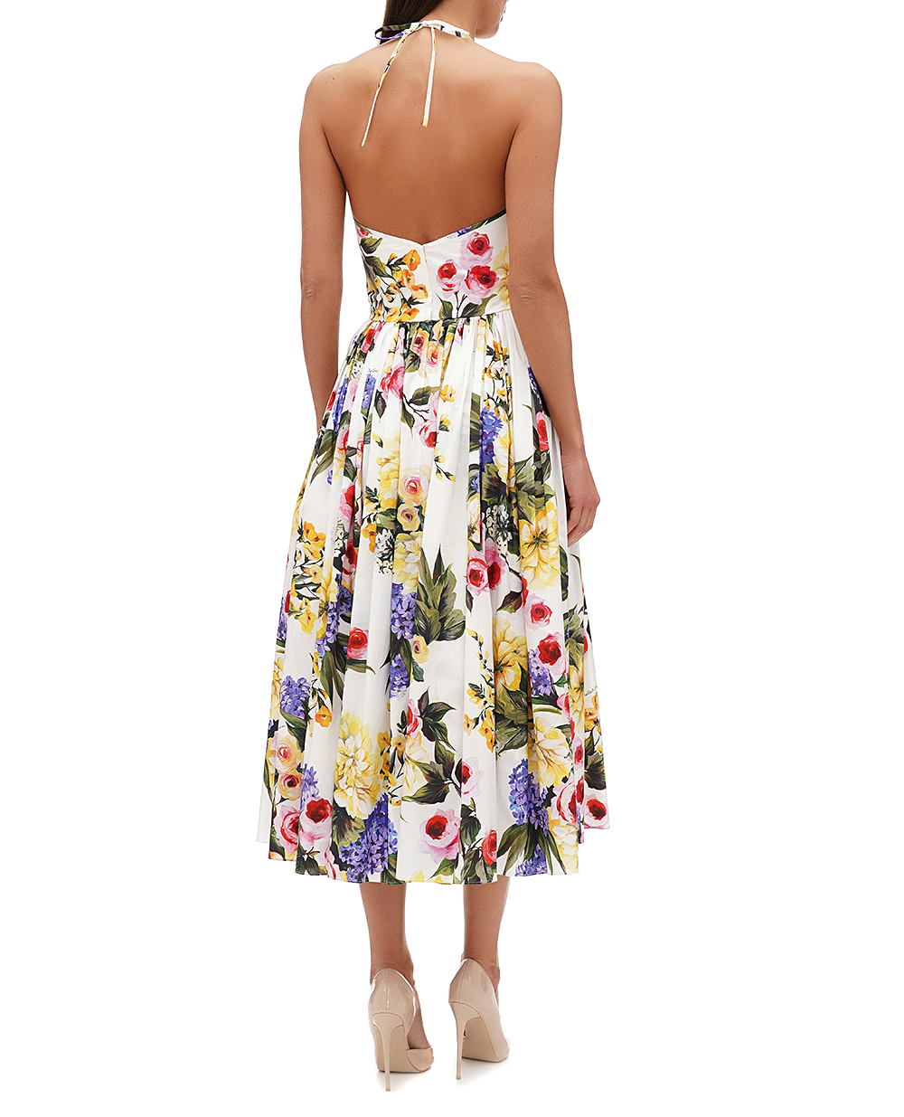 Платье Dolce&Gabbana F6HABT-HS5Q1, разноцветный цвет • Купить в интернет-магазине Kameron