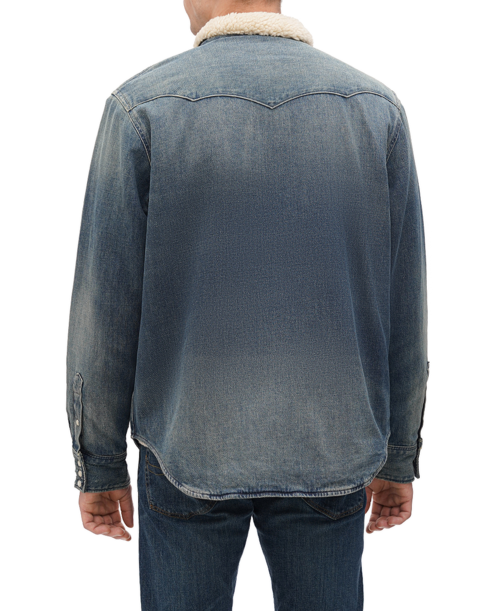 Джинсова куртка Polo Ralph Lauren 710917253001, синій колір • Купити в інтернет-магазині Kameron