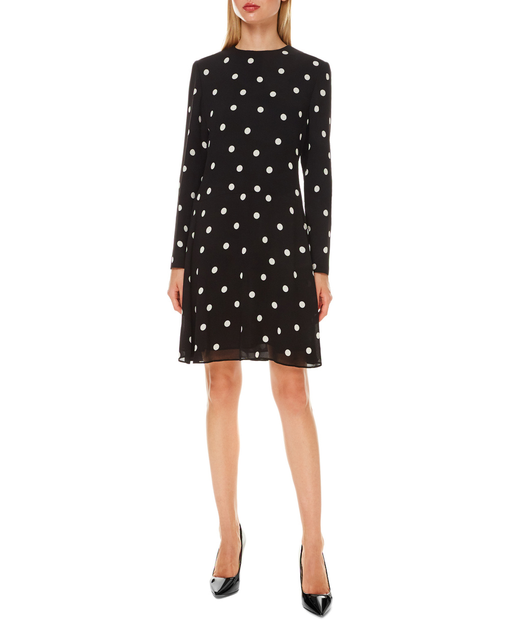 Платье Saint Laurent 667489-Y3C97, черный цвет • Купить в интернет-магазине Kameron