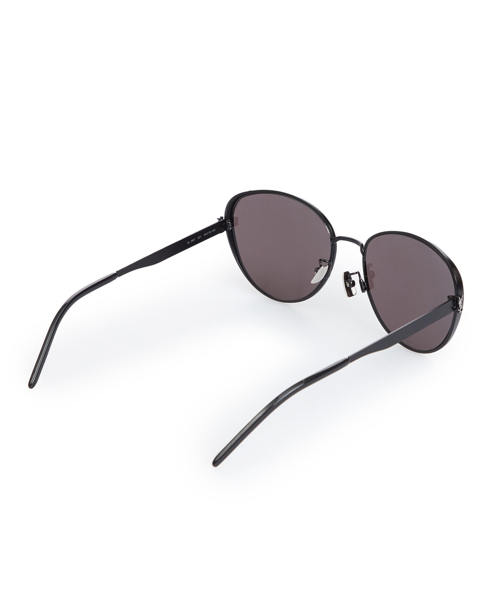Сонцезахисні окуляри Saint Laurent SL M91-001, чорний колір • Купити в інтернет-магазині Kameron