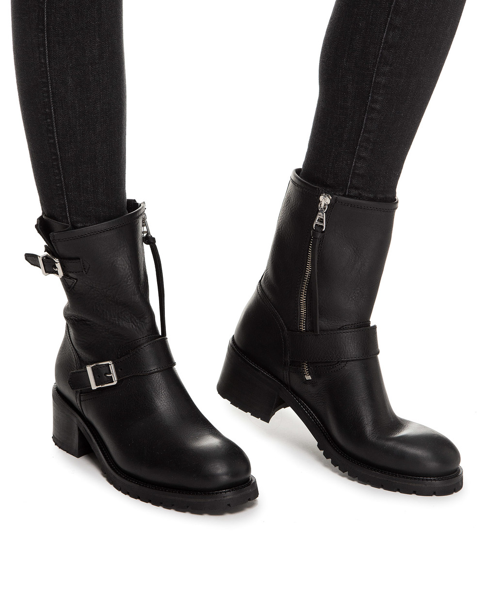 Шкіряні черевики Polo Ralph Lauren 818749167002, чорний колір • Купити в інтернет-магазині Kameron