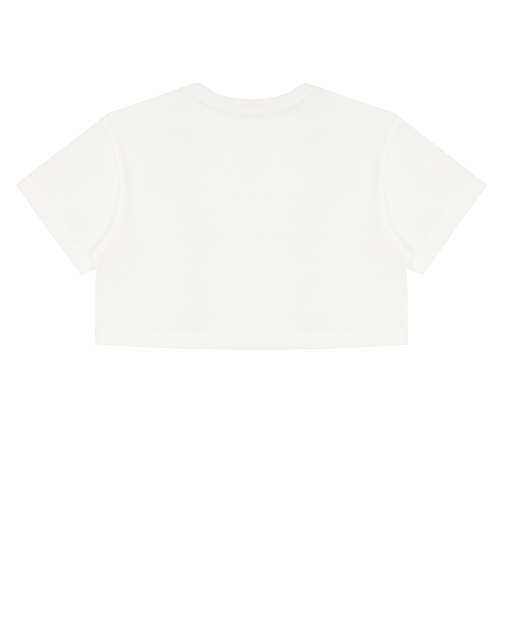 Детская футболка Dolce&Gabbana Kids L5JTHY-G7G9M-S, белый цвет • Купить в интернет-магазине Kameron
