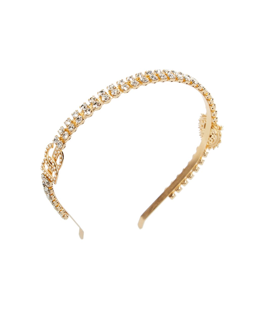 Обруч Dolce&Gabbana WHN6N2-W1111, золотий колір • Купити в інтернет-магазині Kameron