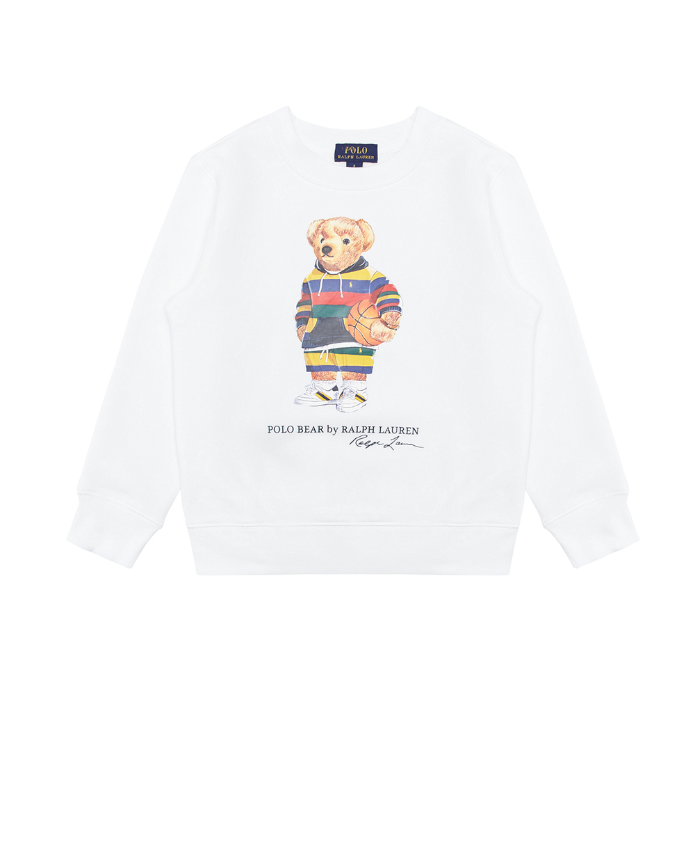 Дитячий світшот Polo Ralph Lauren Kids 323870947001, білий колір • Купити в інтернет-магазині Kameron