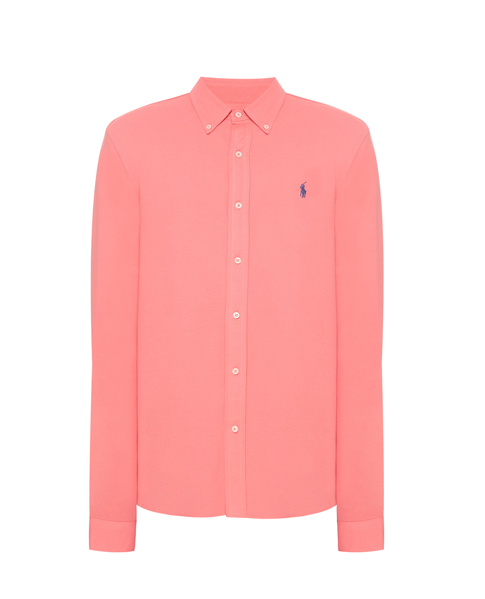Рубашка Polo Ralph Lauren 710654408071, коралловый цвет • Купить в интернет-магазине Kameron
