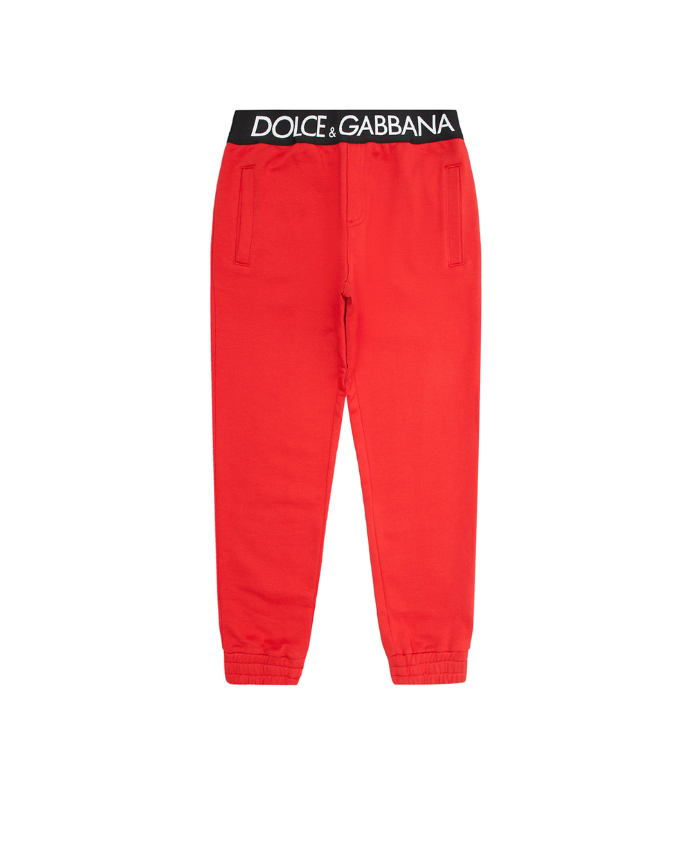 Дитячі спортивні штани (костюм) Dolce&Gabbana Kids L5JP9G-G7E3Z-S, красный колір • Купити в інтернет-магазині Kameron