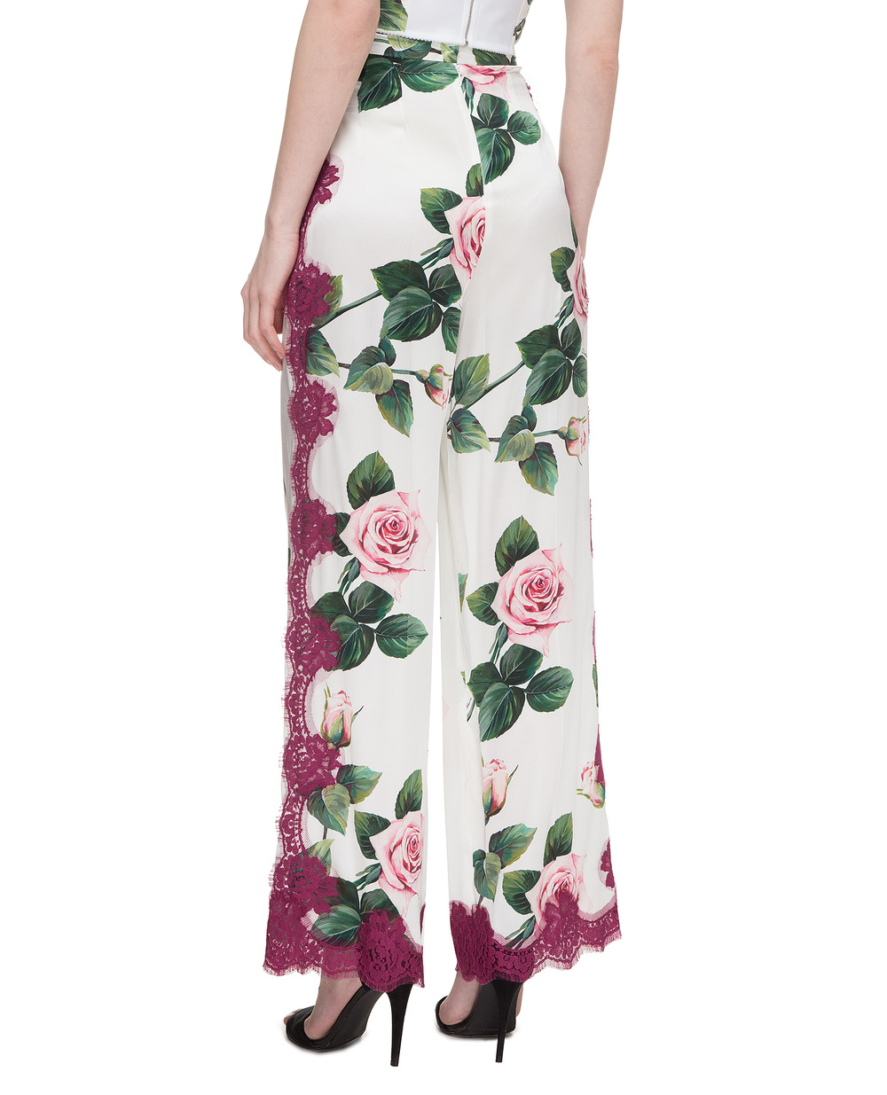Пижамные брюки Dolce&Gabbana FTBMYT-FSAZE, белый цвет • Купить в интернет-магазине Kameron