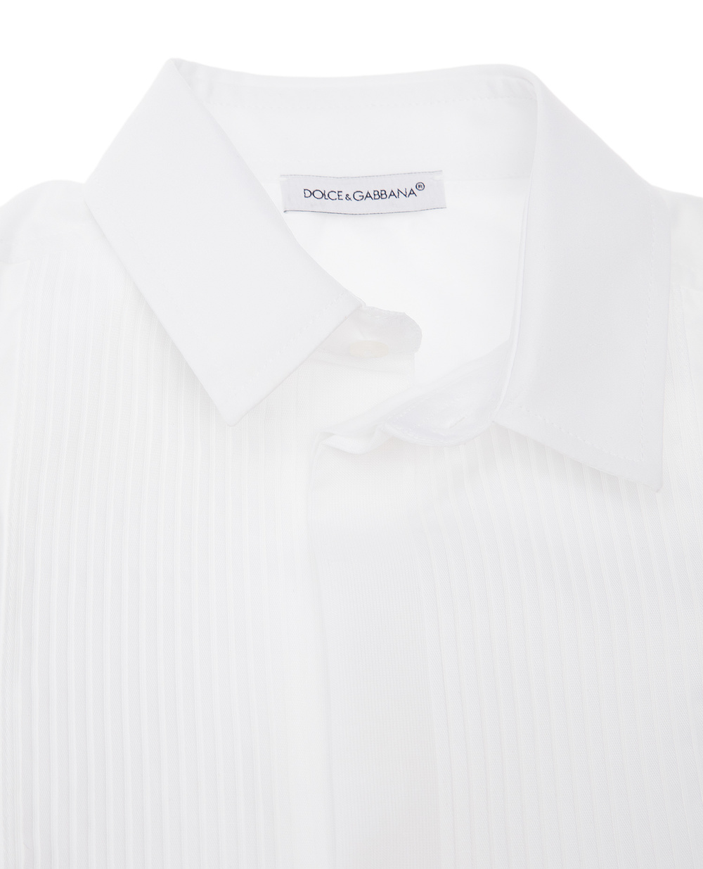 Рубашка Dolce&Gabbana Kids L42S56-FU5GK-B, белый цвет • Купить в интернет-магазине Kameron