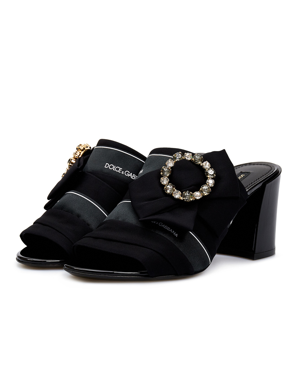 Мюли Dolce&Gabbana CR0832-AA150, черный цвет • Купить в интернет-магазине Kameron