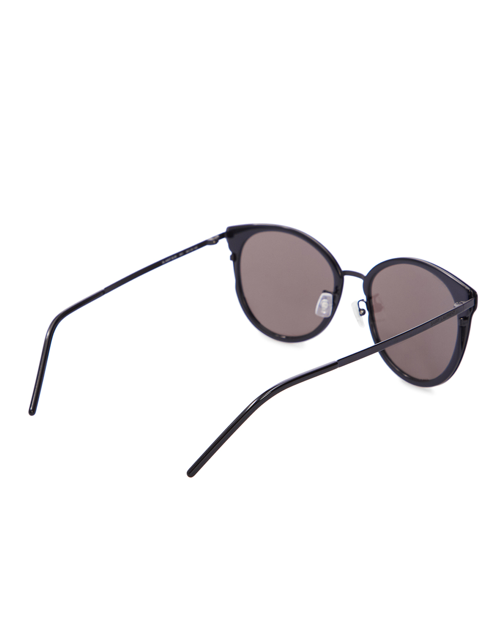Сонцезахисні окуляри Saint Laurent SL 446/F SLIM-001, чорний колір • Купити в інтернет-магазині Kameron