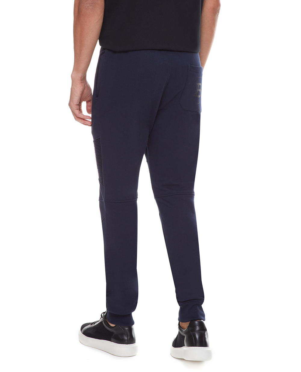 Спортивні брюки Balmain XH1OB000BB24, синій колір • Купити в інтернет-магазині Kameron