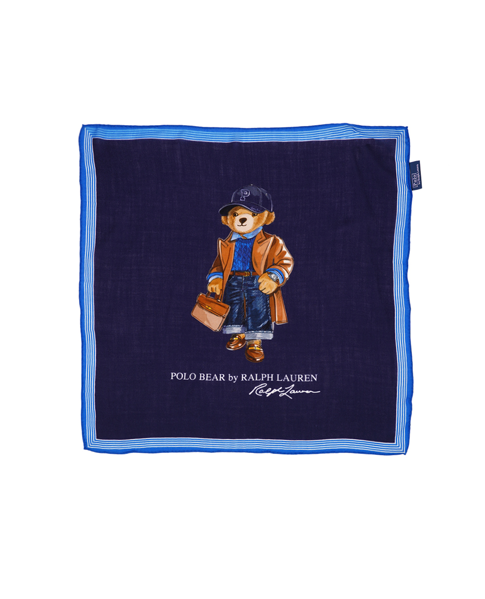 Хустка Polo Bear Polo Ralph Lauren 455931399001, темно синій колір • Купити в інтернет-магазині Kameron