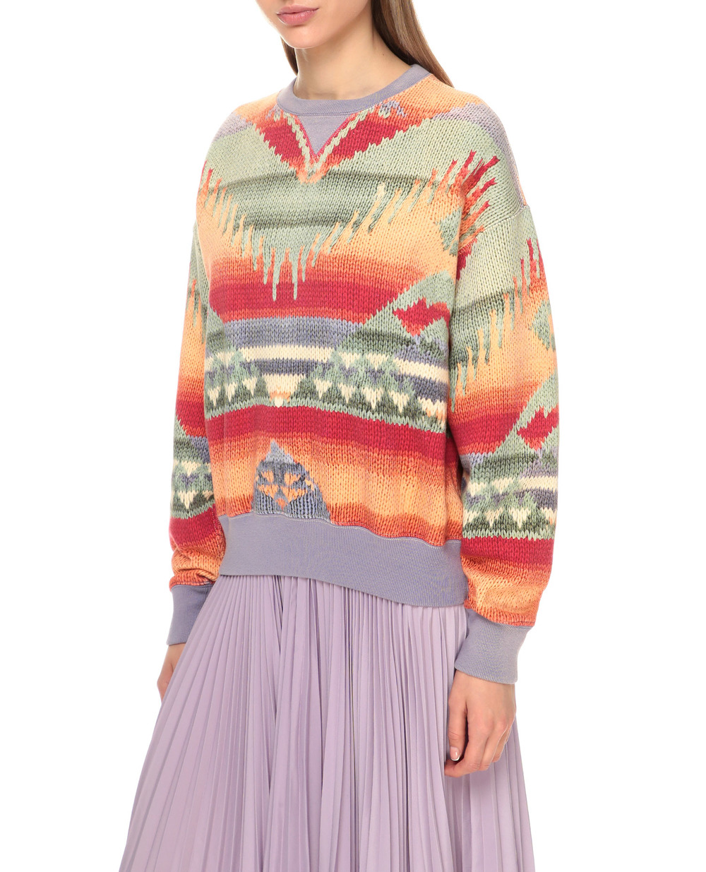 Свитшот Polo Ralph Lauren 211800355001, разноцветный цвет • Купить в интернет-магазине Kameron