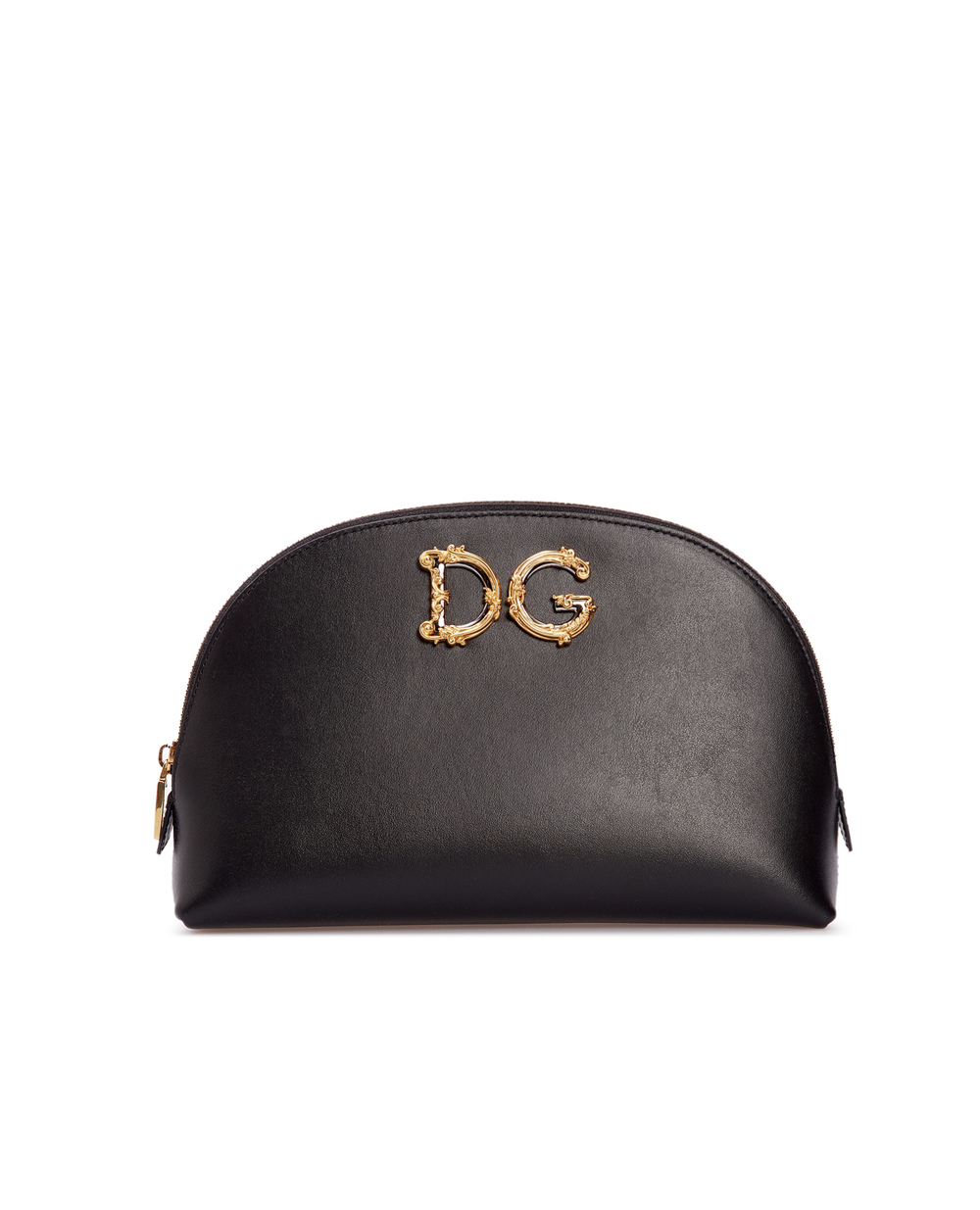 Кожаная косметичка Dolce&Gabbana BI2924-AX121, черный цвет • Купить в интернет-магазине Kameron