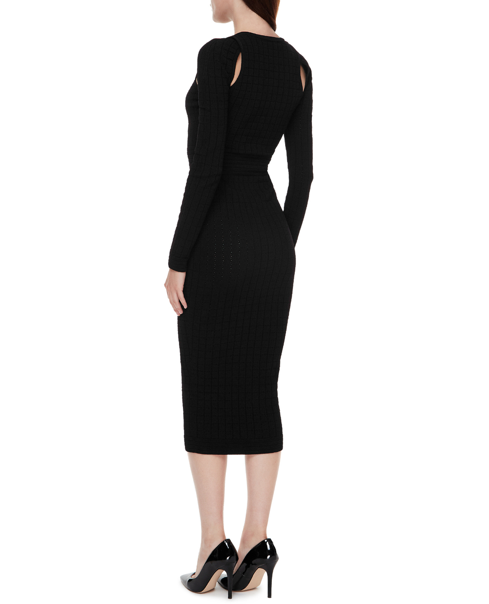 Платье Balmain WF0RL080K330, черный цвет • Купить в интернет-магазине Kameron
