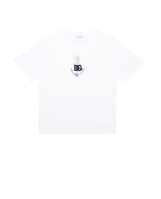 Dolce&Gabbana Детская футболка - Артикул: L4JTEY-G7L0A-B