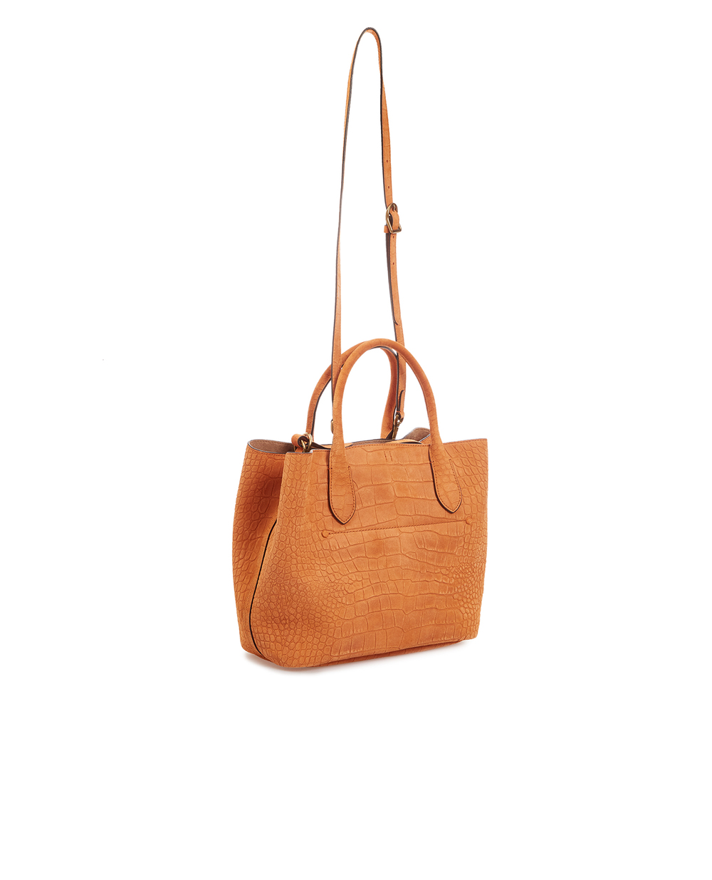 Шкіряна сумка Polo Ralph Lauren 428854567002, рудий колір • Купити в інтернет-магазині Kameron