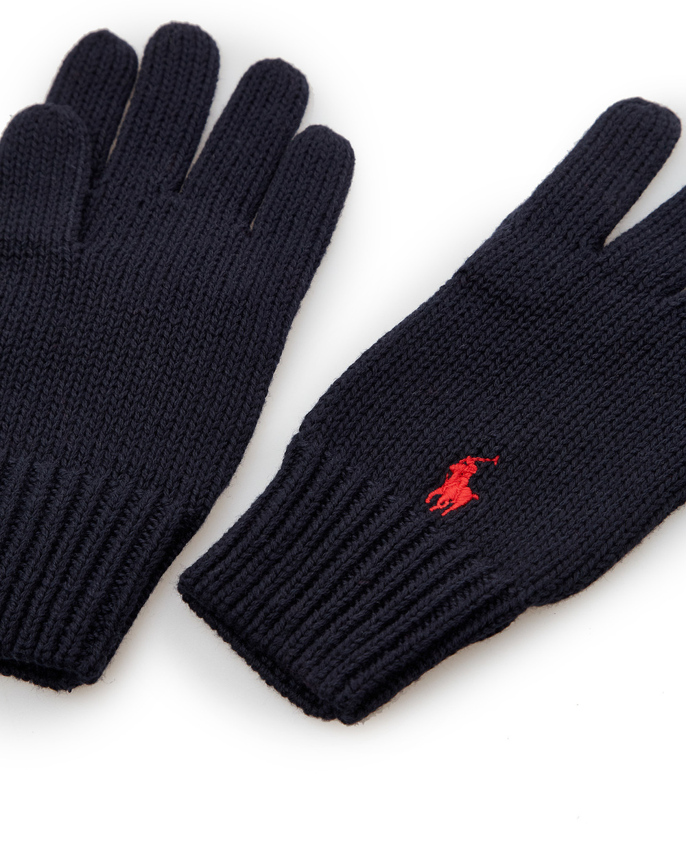 Дитячі рукавички Polo Ralph Lauren Kids 322879742001, темно синій колір • Купити в інтернет-магазині Kameron