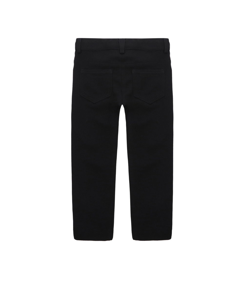 Детские брюки Dolce&Gabbana Kids L52P12-FURDV-B, черный цвет • Купить в интернет-магазине Kameron