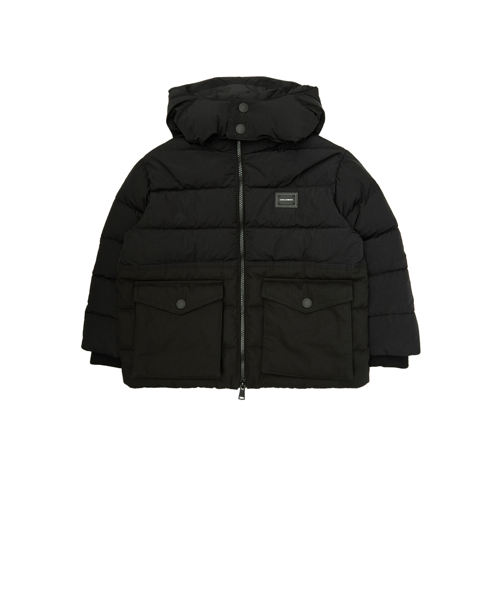 Куртка Dolce&Gabbana Kids L4JB3A-G7A5Y-S, чорний колір • Купити в інтернет-магазині Kameron
