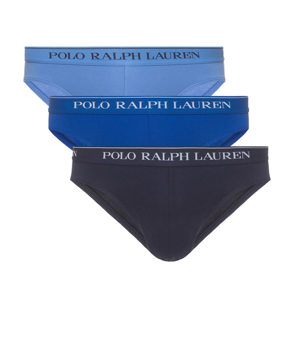 Брифы (3 шт) Polo Ralph Lauren 714513423009FW19, синий цвет • Купить в интернет-магазине Kameron