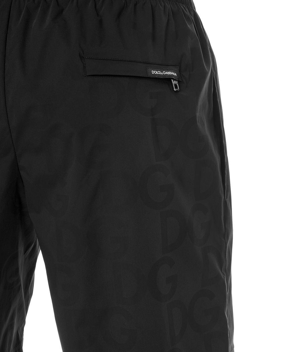 Плавательные шорты Dolce&Gabbana M4A13T-FPUAB, черный цвет • Купить в интернет-магазине Kameron
