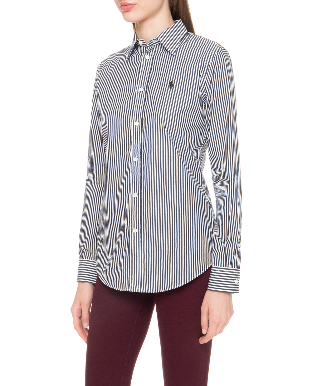 Рубашка Slim Stretch Polo Ralph Lauren 211684070004, разноцветный цвет • Купить в интернет-магазине Kameron