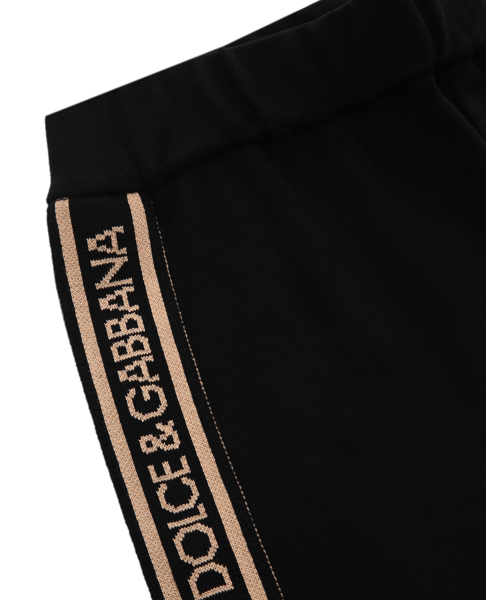 Дитячі легінси Dolce&Gabbana Kids L5JP3Y-G7XLL-S, чорний колір • Купити в інтернет-магазині Kameron