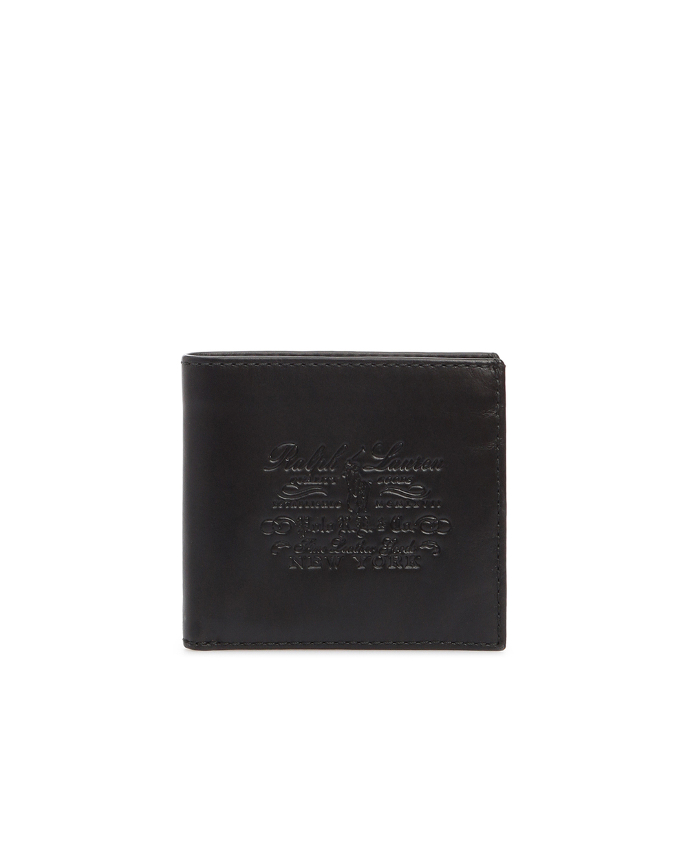 Шкіряний гаманець Polo Ralph Lauren 405727788003, чорний колір • Купити в інтернет-магазині Kameron