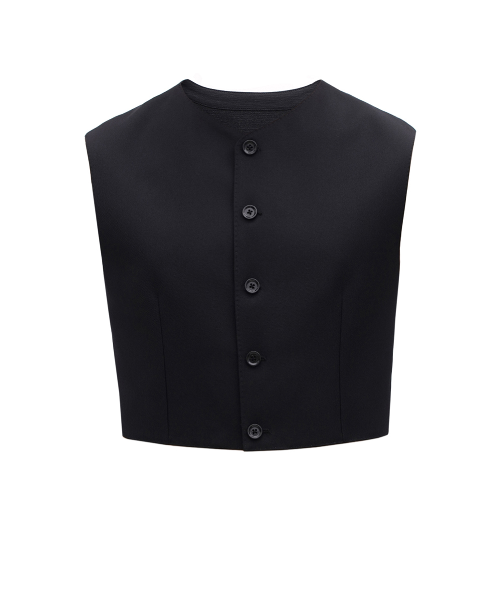 Жилет вовняний Dolce&Gabbana G710PT-FU26Z, чорний колір • Купити в інтернет-магазині Kameron
