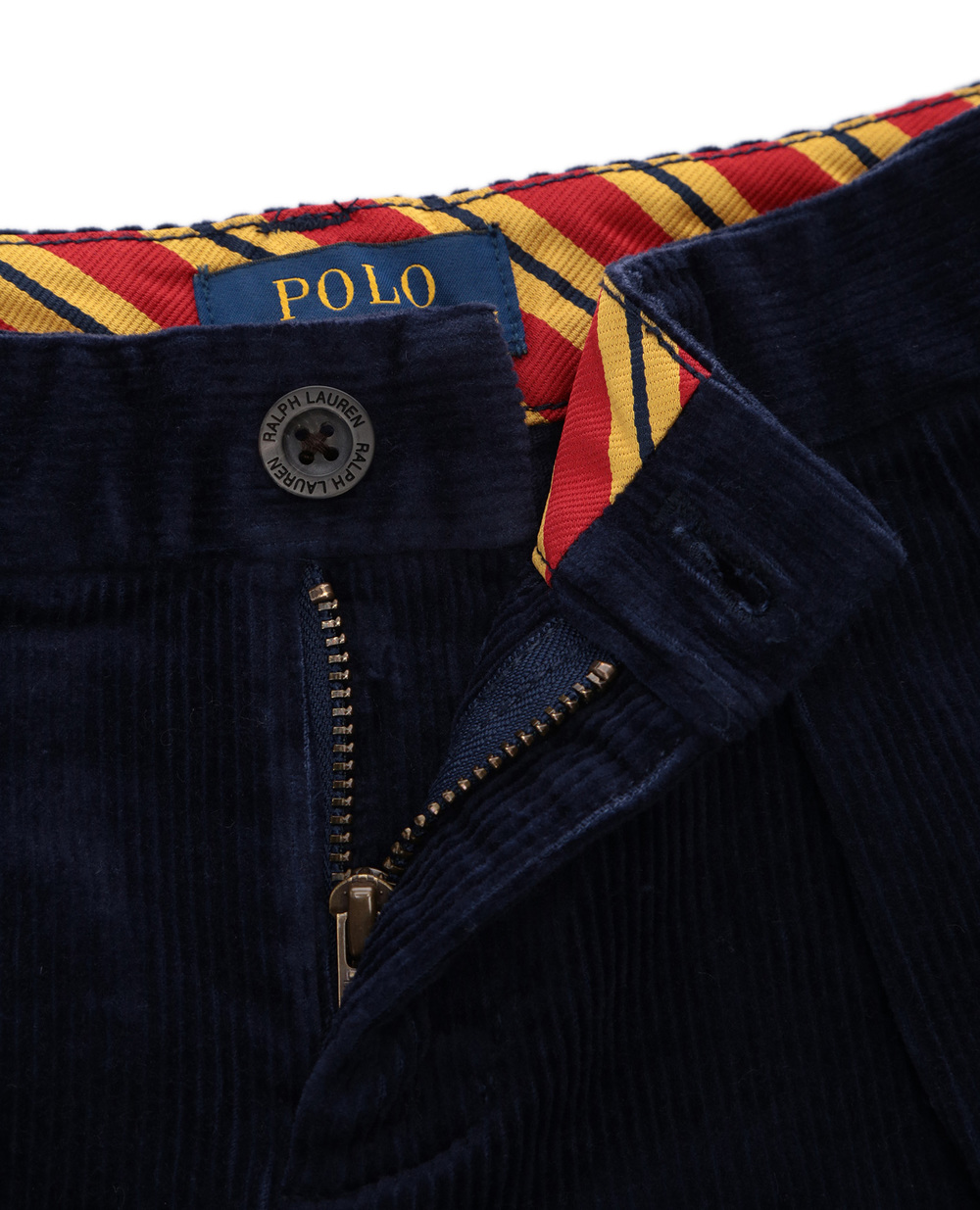 Вельветовые шорты Polo Ralph Lauren Kids 313754571001, синий цвет • Купить в интернет-магазине Kameron