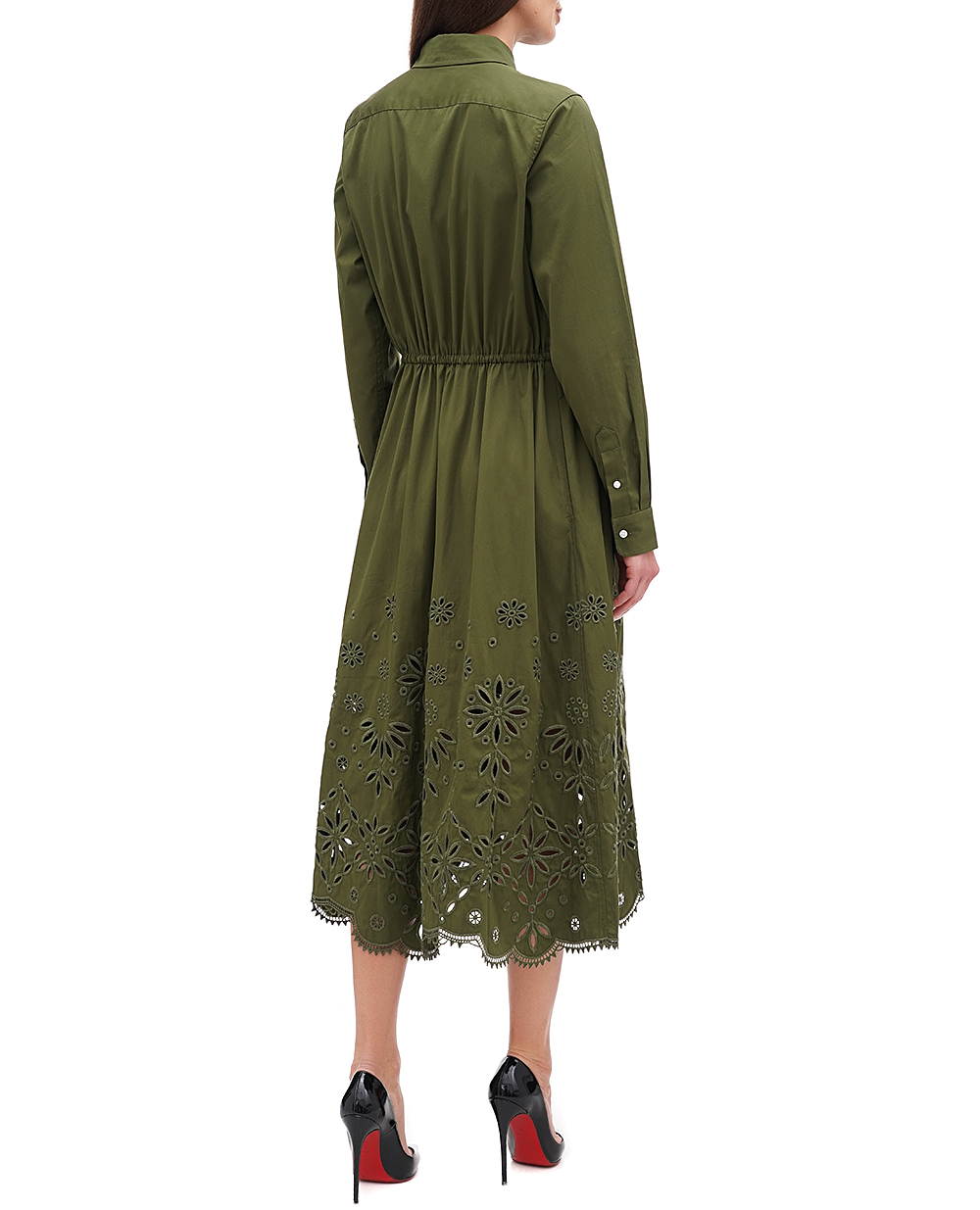 Платье Polo Ralph Lauren 211928803001, оливковый цвет • Купить в интернет-магазине Kameron