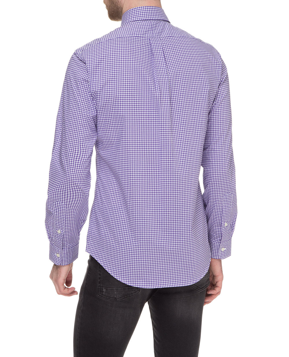 Рубашка Polo Ralph Lauren 710767329005, фиолетовый цвет • Купить в интернет-магазине Kameron
