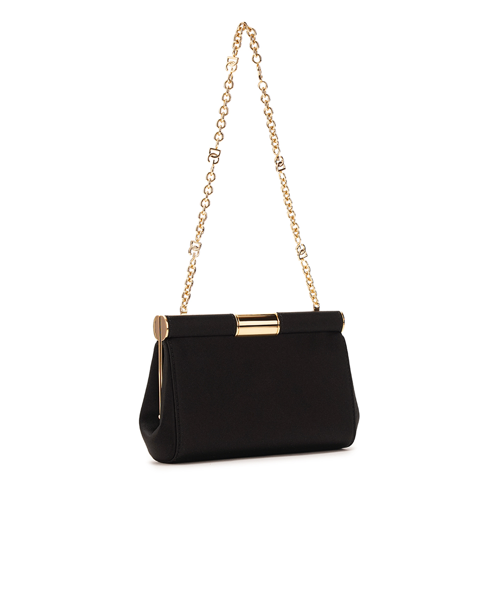 Кожаная сумка Marlene Small Dolce&Gabbana BB7635-A7630, черный цвет • Купить в интернет-магазине Kameron