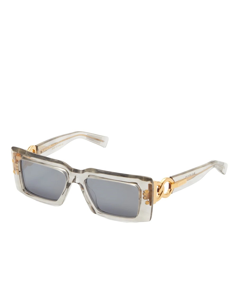 Сонцезахисні окуляри Balmain BPS-145C-53, сірий колір • Купити в інтернет-магазині Kameron