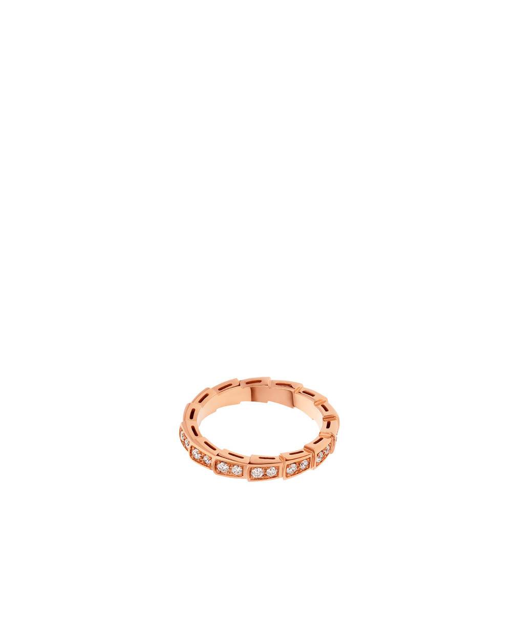 Обручальное кольцо Serpenti Viper Bulgari 349712, розовый цвет • Купить в интернет-магазине Kameron