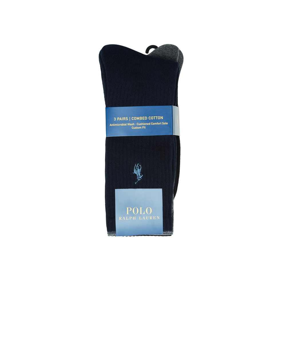 Шкарпетки (3 пари) Polo Ralph Lauren 449655211001, різнокольоровий колір • Купити в інтернет-магазині Kameron