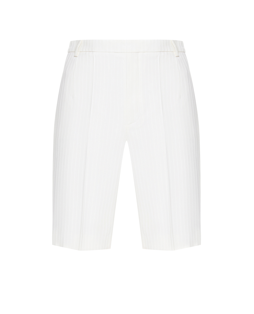 Шерстяные шорты Saint Laurent 648747-Y1A57, белый цвет • Купить в интернет-магазине Kameron