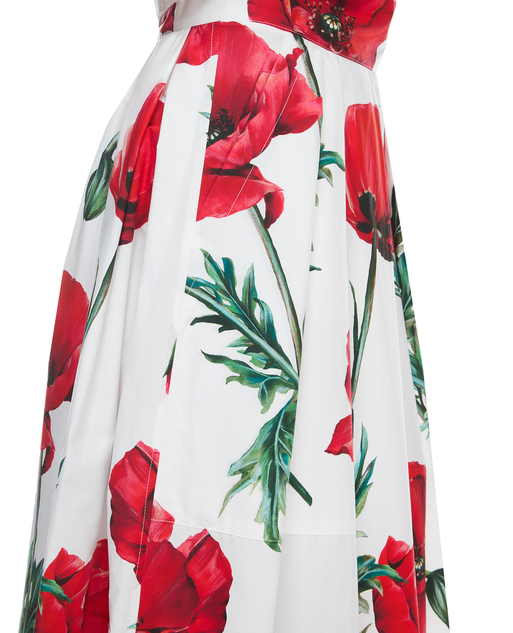 Спідниця Dolce&Gabbana F4CFLT-HS5NN, білий колір • Купити в інтернет-магазині Kameron