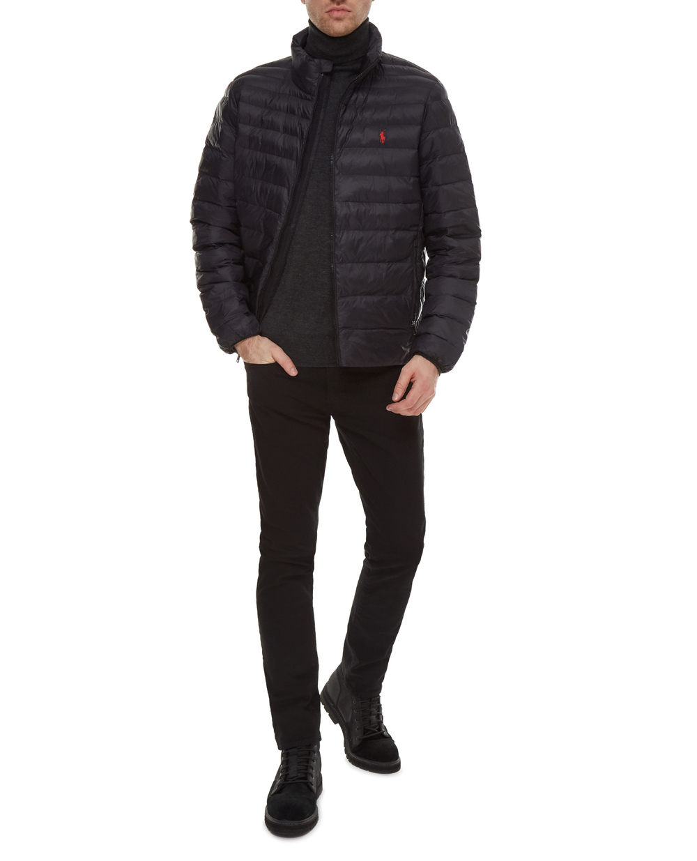 Куртка Polo Ralph Lauren 710810897012, черный цвет • Купить в интернет-магазине Kameron